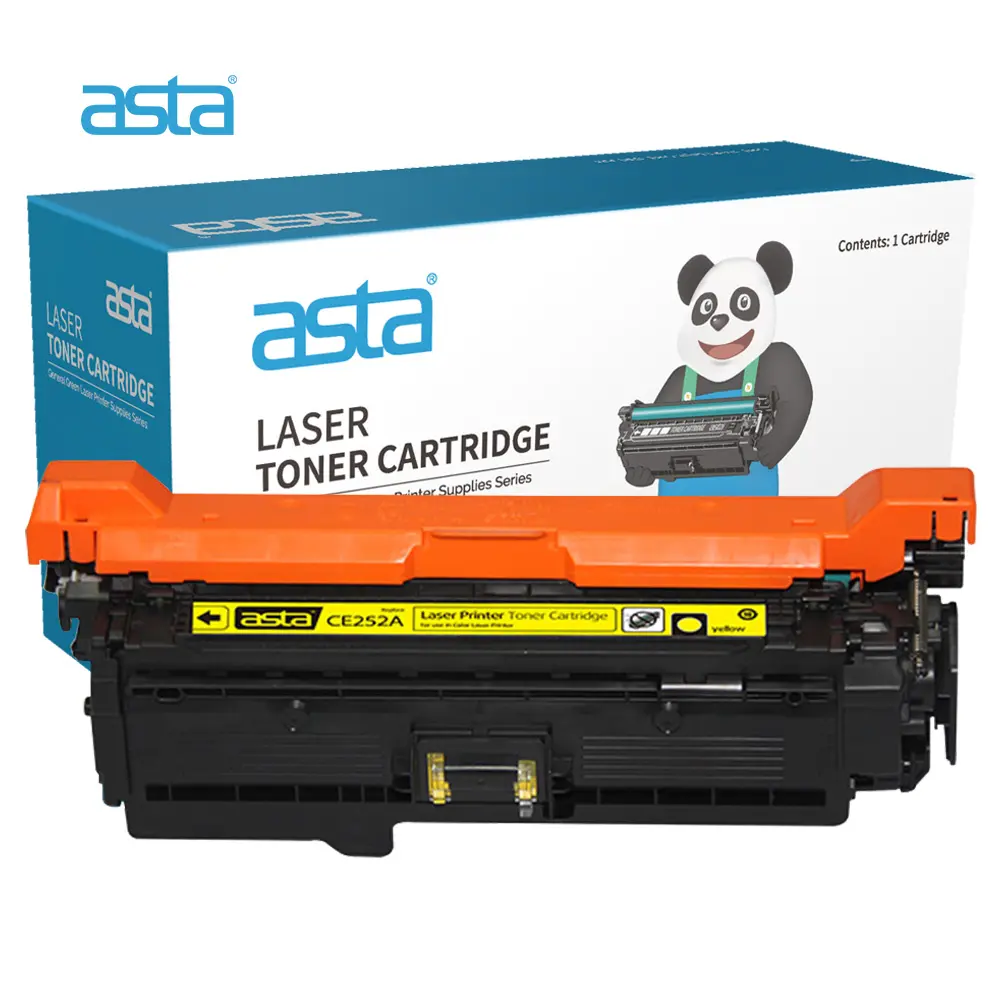 ASTA 504A CE252A Yellow Toner Cartridge (Replaces HP 504A CE252A Yellow Toner Cartridge)