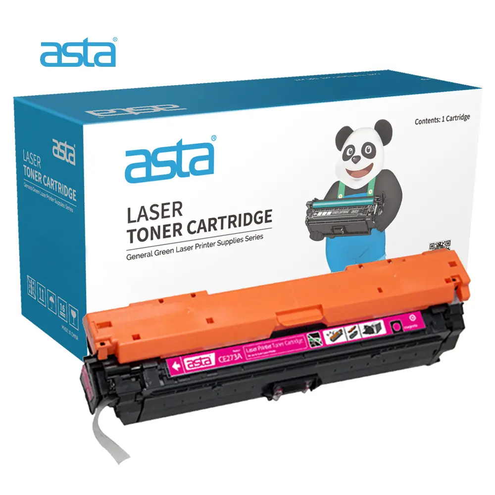 ASTA 650A CE273A Magenta Toner Cartridge (Replaces HP 650A CE273A Magenta Toner Cartridge)
