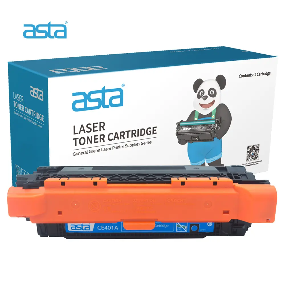 ASTA 507A CE401A Cyan Toner Cartridge (Replaces HP 507A CE401A Cyan Toner Cartridge)