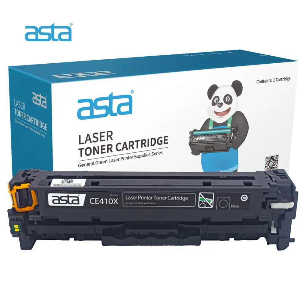 ASTA 305A CE410A Black Toner Cartridge (Replaces HP 305A CE410A Black Toner Cartridge)