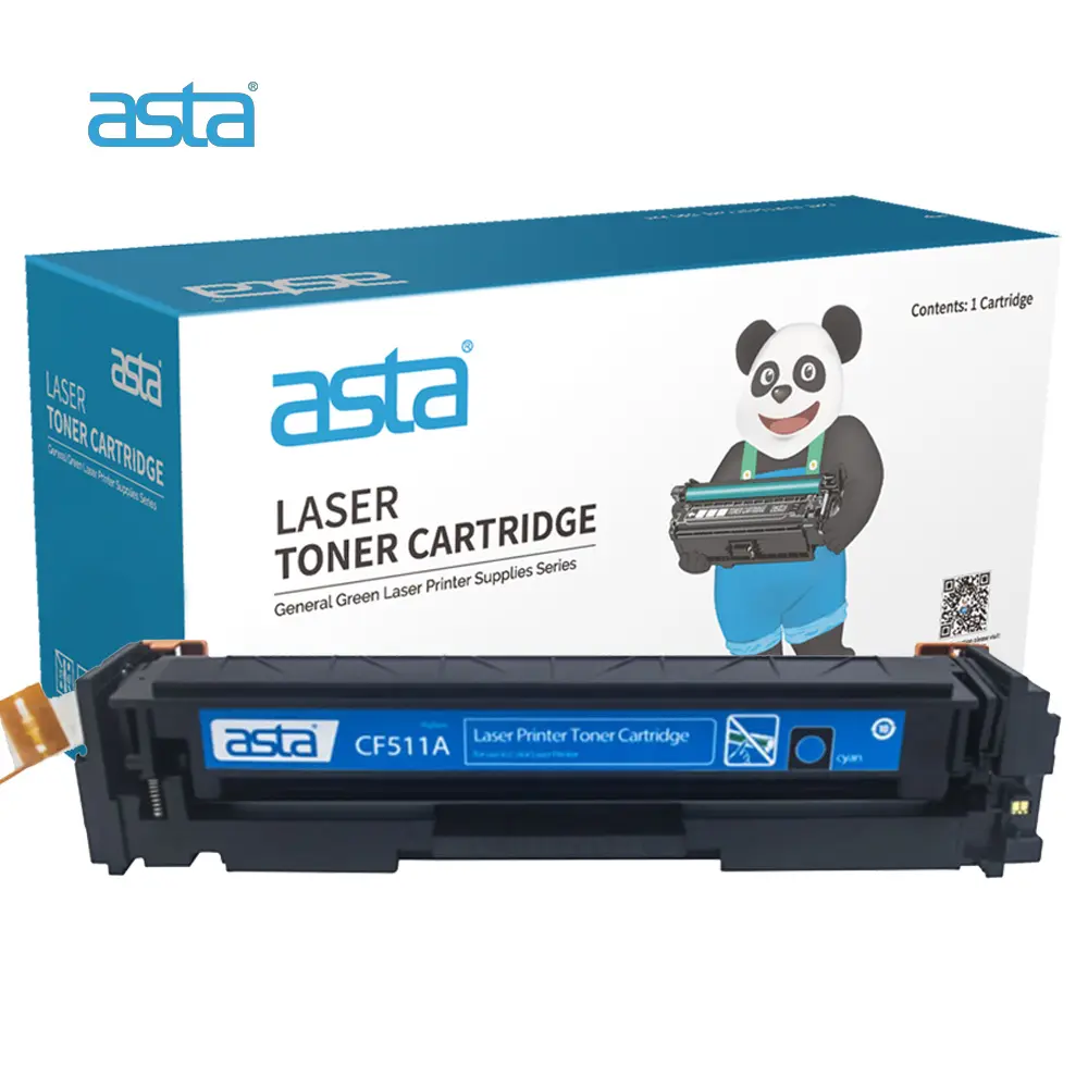 ASTA 204A CF511A Cyan Toner Cartridge (Replaces HP 204A CF511A Cyan Toner Cartridge)