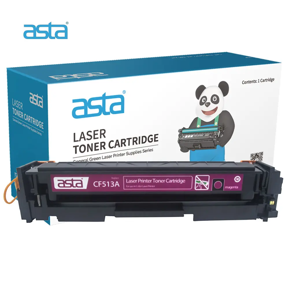 ASTA 204A CF513A Meganta Toner Cartridge (Replaces HP 204A CF513A Meganta Toner Cartridge)