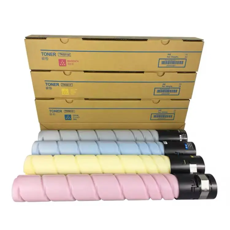 Compatible Konica Minolta TN-321C Cyan Toner Cartridge (Replaces original Konica Minolta TN-321C Cyan Toner Cartridge)