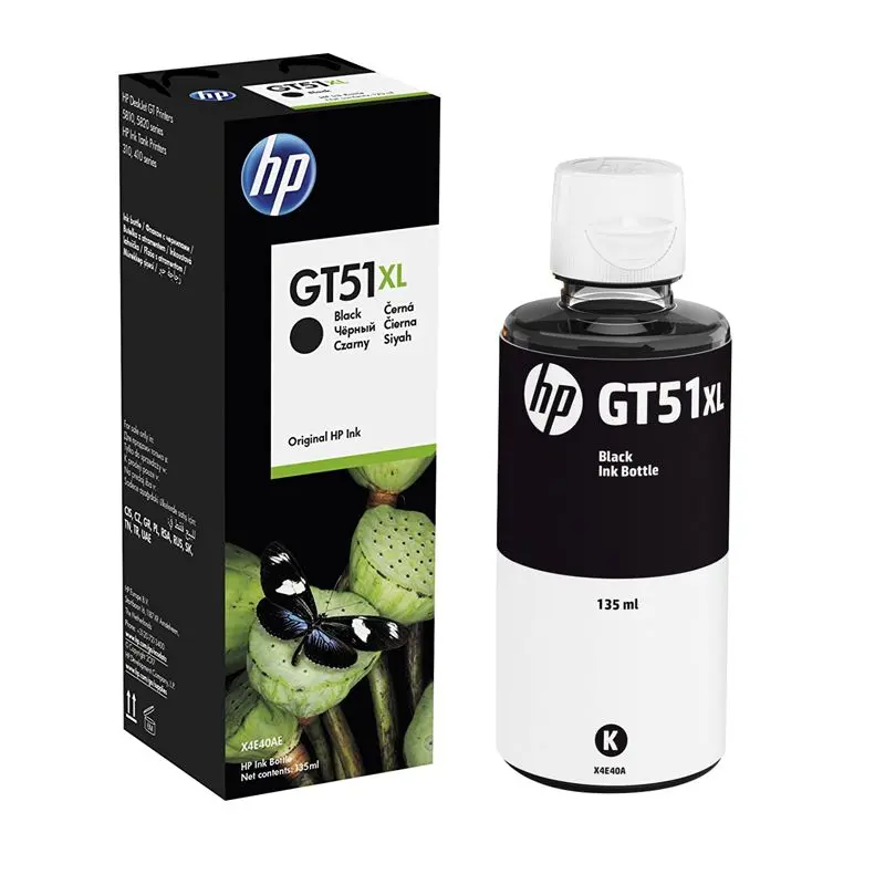 HP GT51XL 135-ml Black Original Ink Bottle