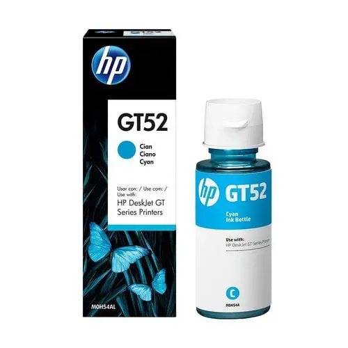 HP GT52 70-ml Cyan Original Ink Bottle